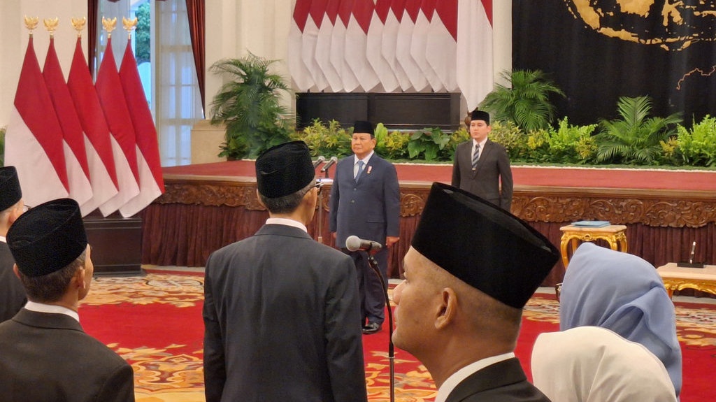Prabowo Lantik 31 Dubes di Istana, Salah Satunya Politikus PDIP Prabowo Lantik 31 Dubes di Istana, Salah Satunya Politikus PDIP