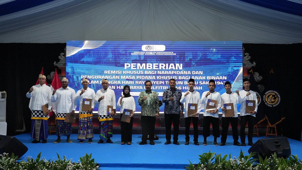 948 Napi Langsung Bebas Setelah Terima Remisi Idul Fitri & Nyepi 948 Napi Langsung Bebas Setelah Terima Remisi Idul Fitri & Nyepi