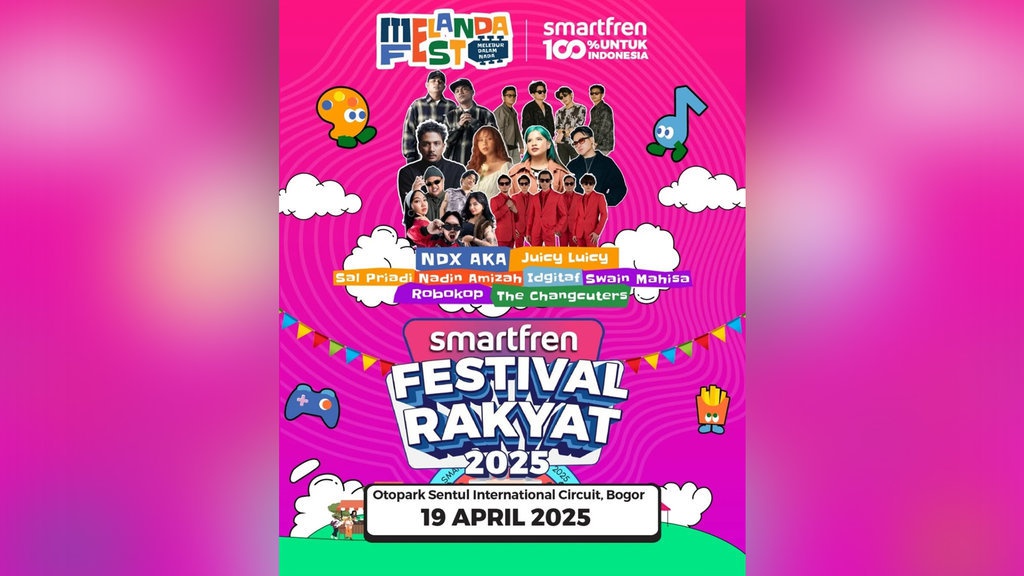 Rundown Melanda Fest 2025, Jam Open Gate, & Link Beli Tiket Rundown Melanda Fest 2025, Jam Open Gate, & Link Beli Tiket