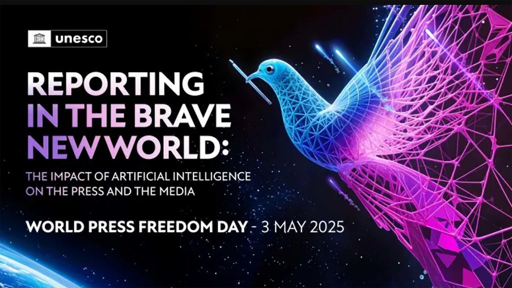 Tema Hari Kebebasan Pers Sedunia 2025 dan Link Unduh Logonya Tema Hari Kebebasan Pers Sedunia 2025 dan Link Unduh Logonya