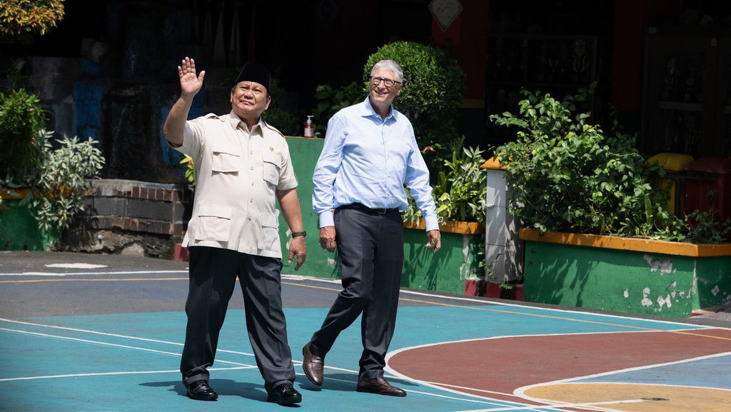 Prabowo akan Berikan Penghargaan untuk Bill Gates di AS