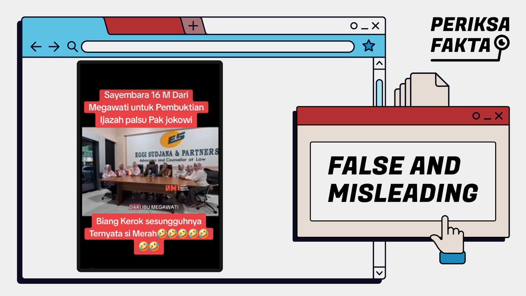 Hoaks Sayembara Rp16 M dari Megawati Terkait Ijazah Jokowi Hoaks Sayembara Rp16 M dari Megawati Terkait Ijazah Jokowi