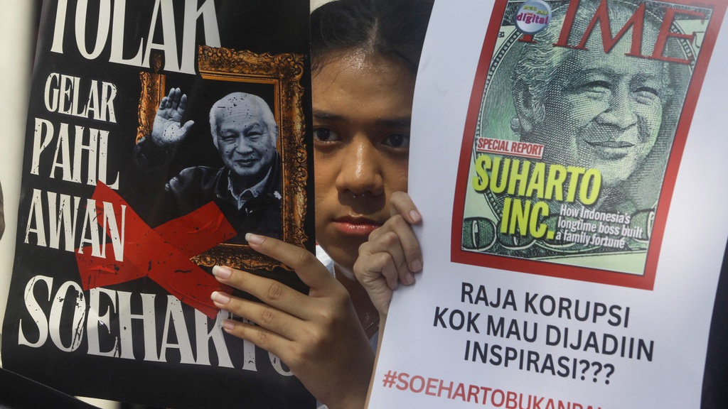 PDIP Tolak Soeharto Jadi Pahlawan Nasional, Golkar Jalan Terus