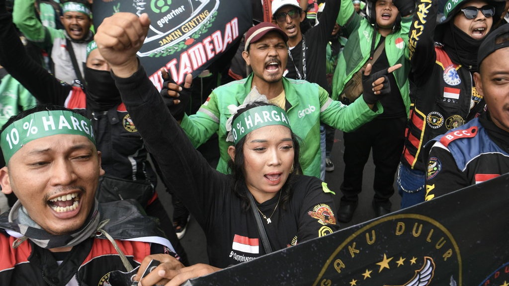 Tuntutan Belum Dipenuhi, Driver Ojol Ancam Demo Lebih Besar