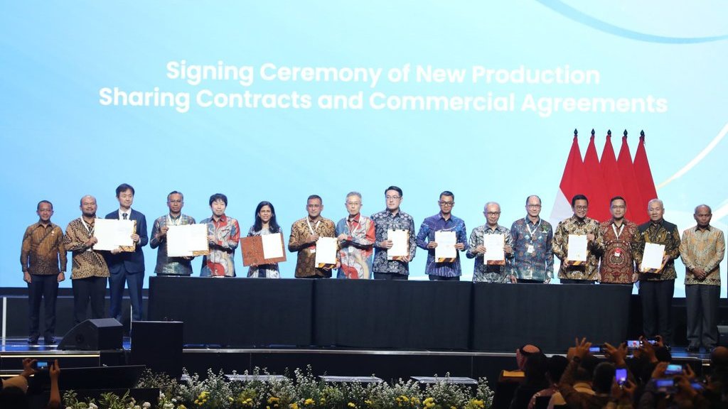 Konsorsium PHE-Petronas-SK Earthon Teken Kontrak PSC WK Binaiya