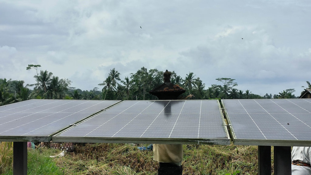 PLTS dan Biogas, Solusi Hijau Gianyar untuk Desa Berkelanjutan