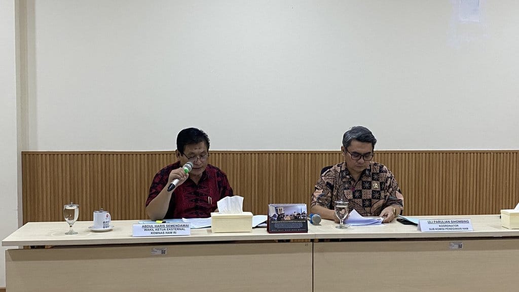 Komnas HAM: TNI Penembak Polisi di Lampung Terlibat Sabung Ayam Komnas HAM: TNI Penembak Polisi di Lampung Terlibat Sabung Ayam