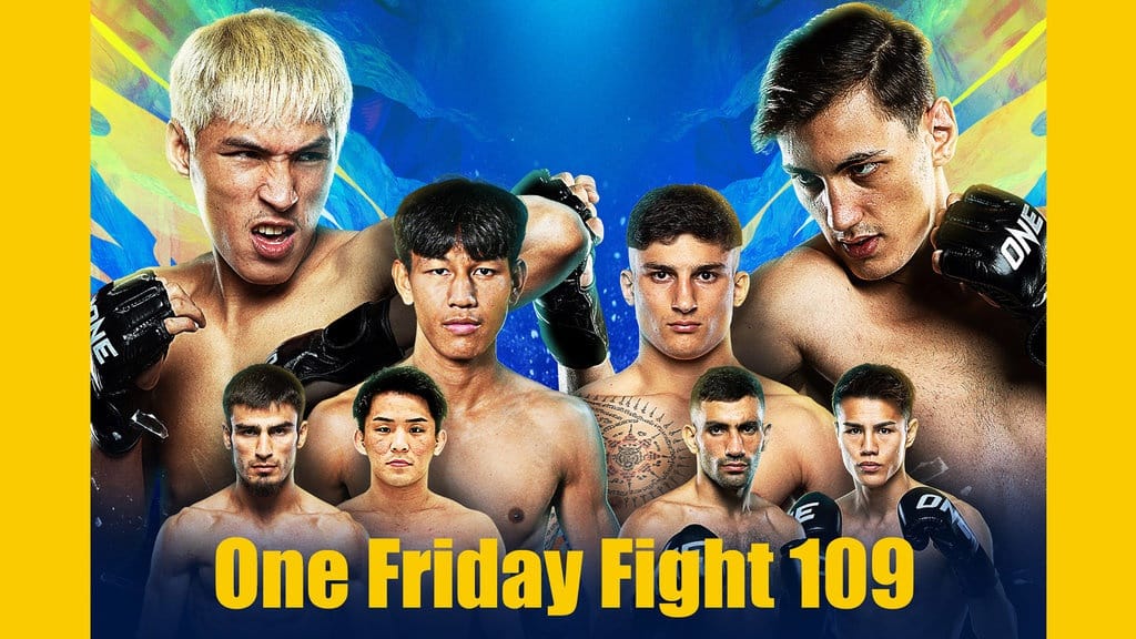 Jadwal ONE Friday Fight 109: Daftar Pertandingan & Jam Tayang TV Jadwal ONE Friday Fight 109: Daftar Pertandingan & Jam Tayang TV