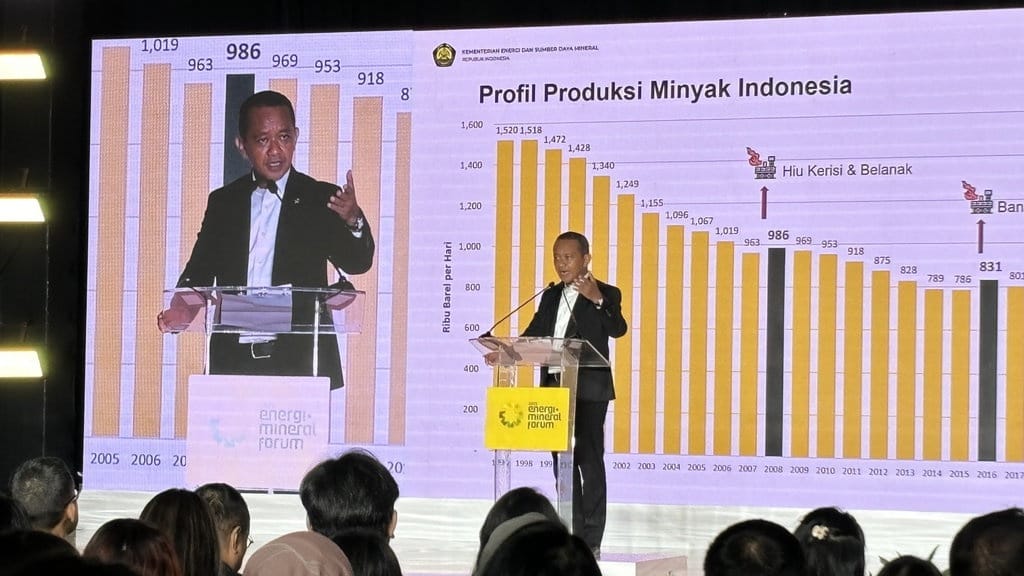 Bahlil Tuding IMF Dalang Merosotnya Lifting Minyak Indonesia Bahlil Tuding IMF Dalang Merosotnya Lifting Minyak Indonesia