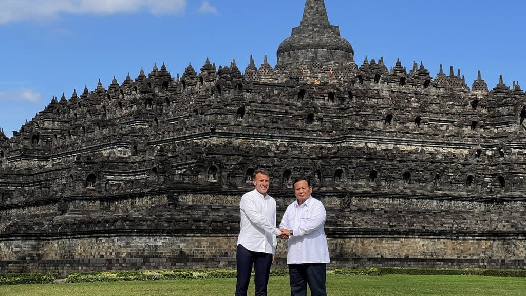 Presiden Prancis Ceritakan Kekagumannya Atas Candi Borobudur