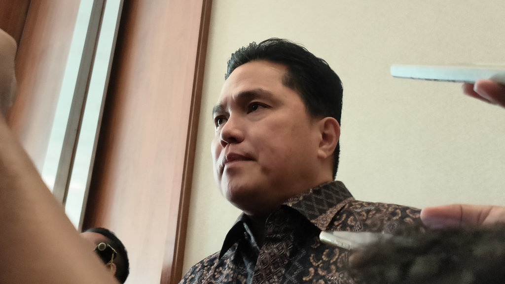 Erick Thohir Tunggu Pengajuan Resmi Danantara untuk Kelola BSI Erick Thohir Tunggu Pengajuan Resmi Danantara untuk Kelola BSI