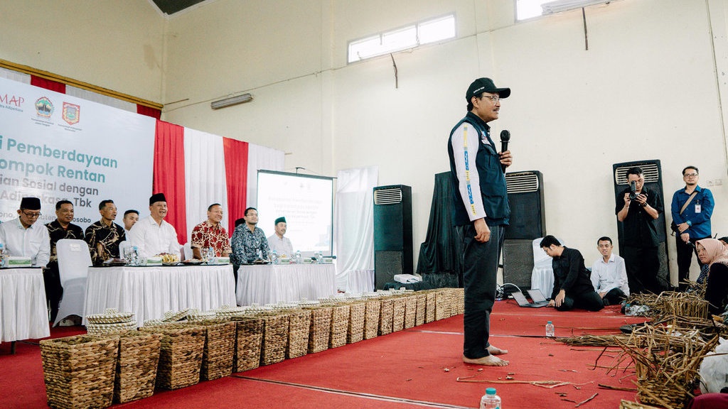 Kemensos Latih Warga Wonosobo Produksi Anyaman Pasar Ekspor