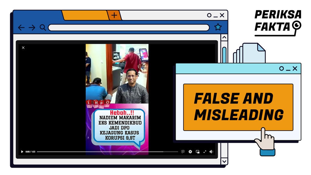 Benarkah Video dengan Klaim Penggeledahan Apartemen Nadiem?