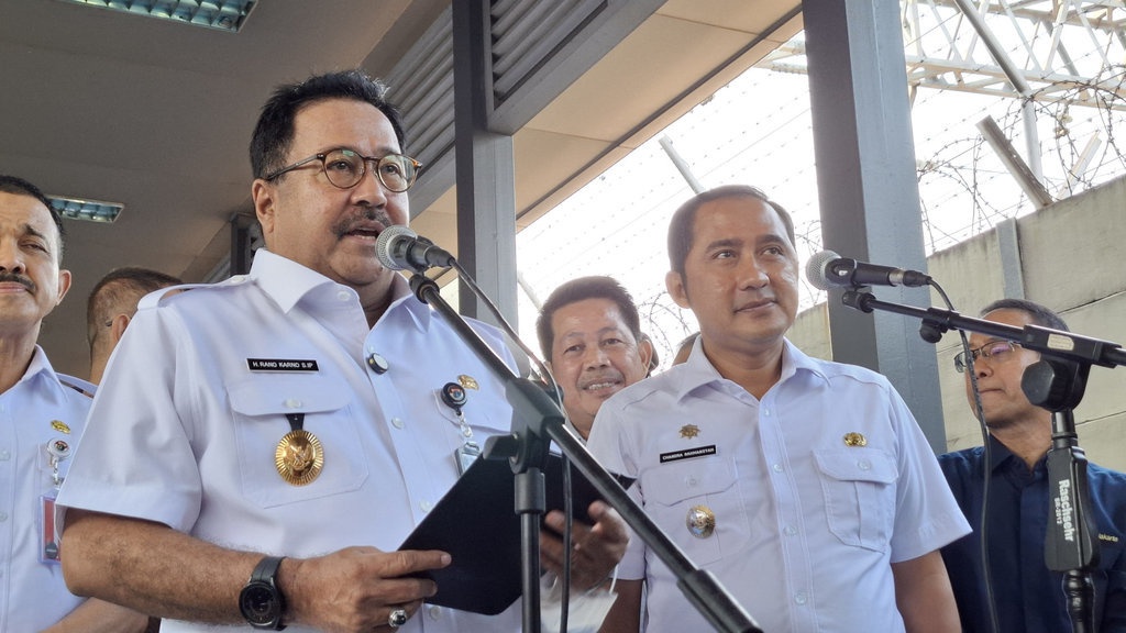 Transjabodetabek Rute Sawangan-Lebak Bulus Resmi Beroperasi Transjabodetabek Rute Sawangan-Lebak Bulus Resmi Beroperasi