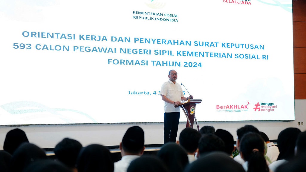 Dapat SK, 593 CPNS Mulai Jalani Masa Orientasi Kerja di Kemensos Dapat SK, 593 CPNS Mulai Jalani Masa Orientasi Kerja di Kemensos