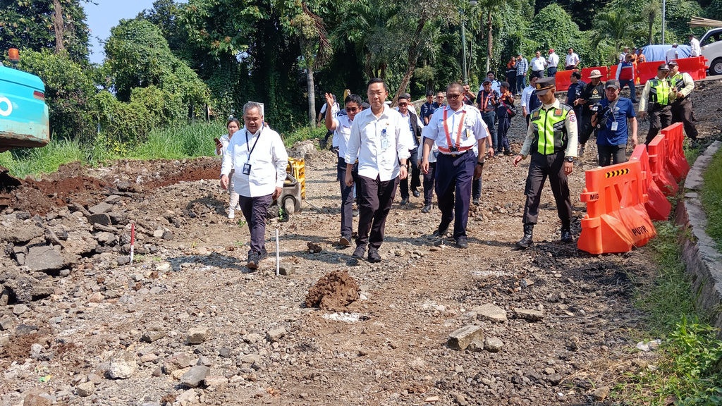 DJKA Kemenhub Kebut Perbaikan Turap Underpass Batutulis