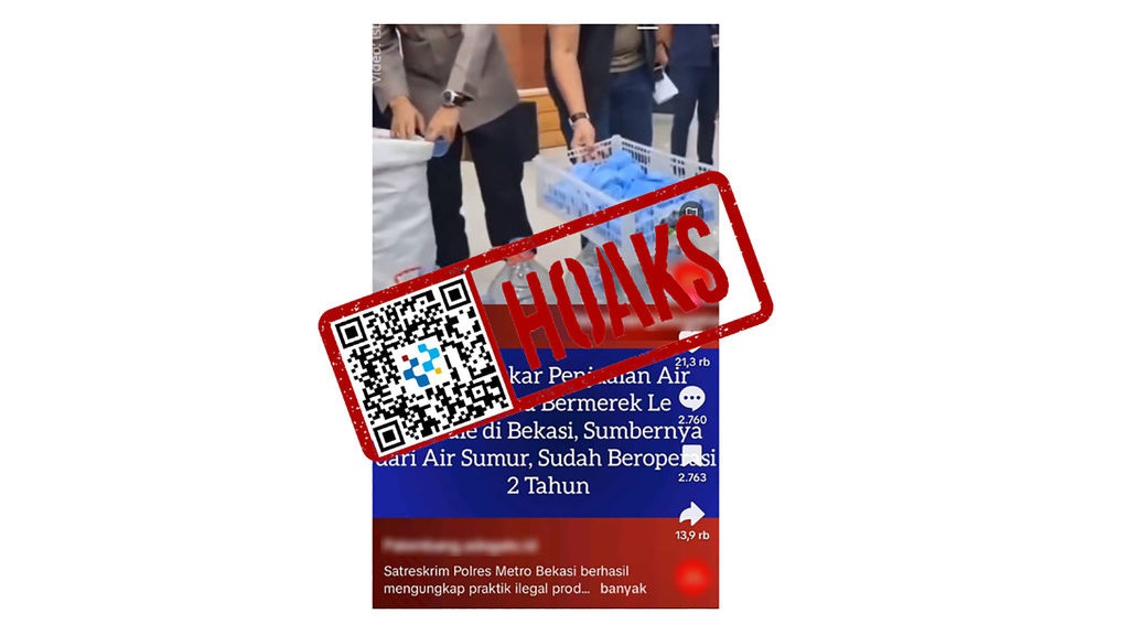 Hoaks Isu Galon Palsu Le Minerale, Diduga Motif Persaingan Usaha Hoaks Isu Galon Palsu Le Minerale, Diduga Motif Persaingan Usaha