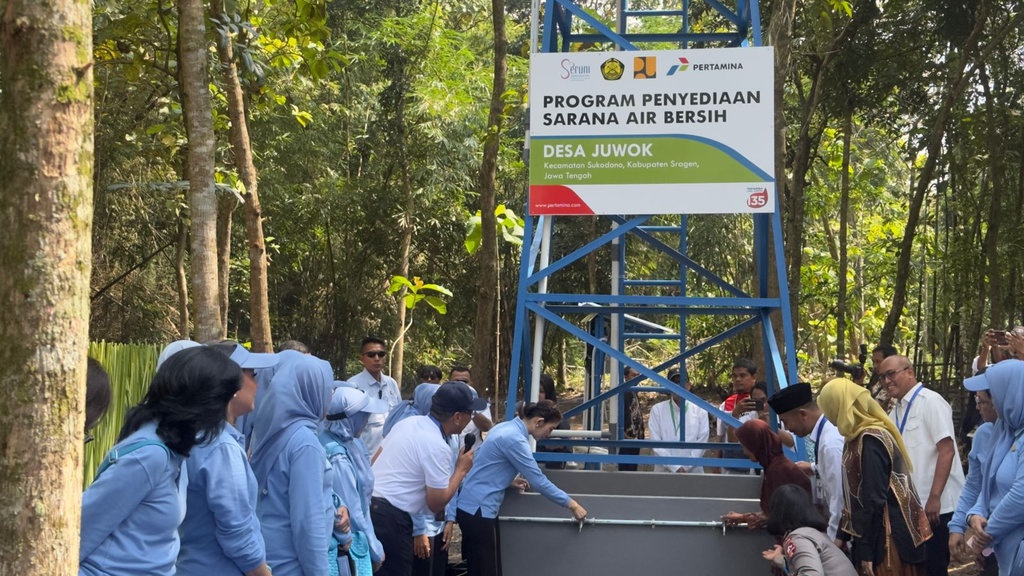 Pertamina & Seruni Buka Akses Air Bersih bagi 1.280 KK di Sragen