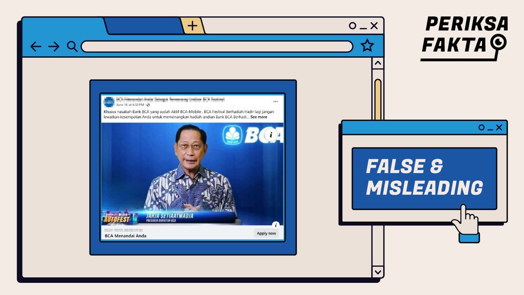 Hoaks Tautan Pendaftaran Gebyar BCA pada Tahun 2025 Hoaks Tautan Pendaftaran Gebyar BCA pada Tahun 2025