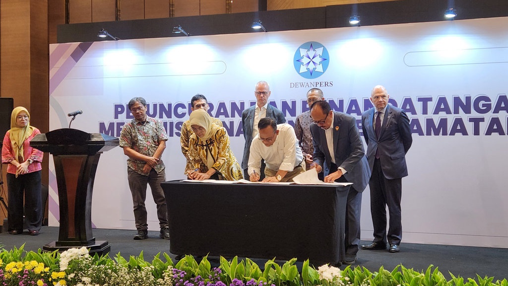 Dewan Pers Luncurkan Mekanisme Nasional Keselamatan Pers