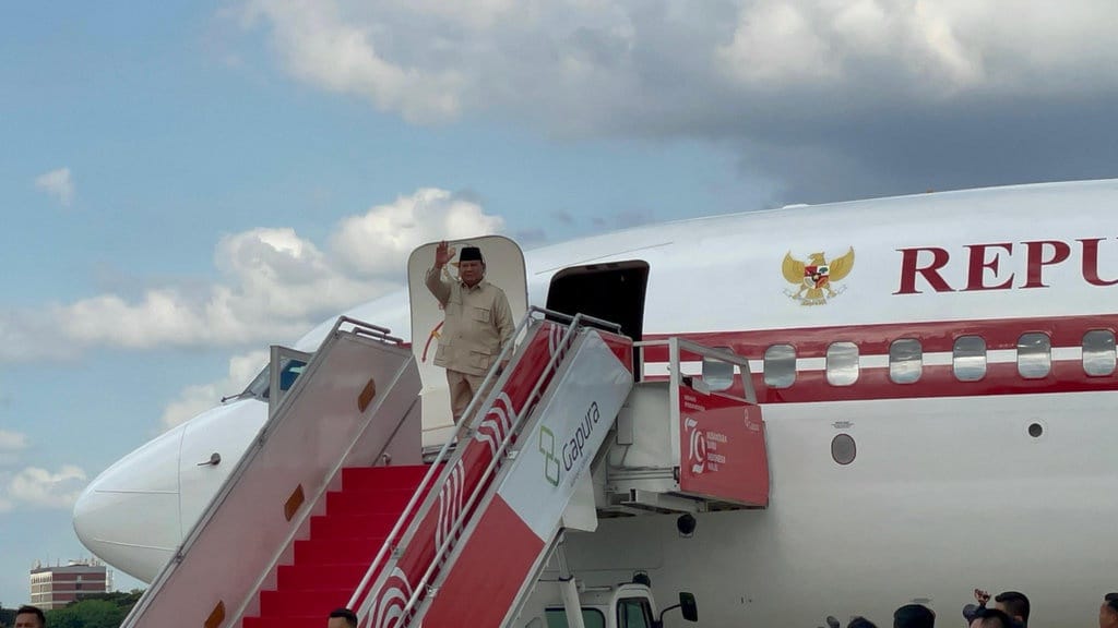 Prabowo Bertolak ke Arab Saudi Bahas Penyelenggaraan Haji