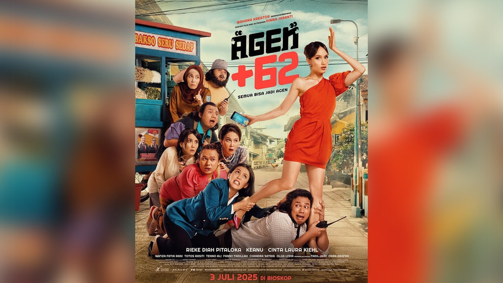 Sinopsis Film Komedi Agen +62, Jadwal Tayang, & Link Beli Tiket Sinopsis Film Komedi Agen +62, Jadwal Tayang, & Link Beli Tiket