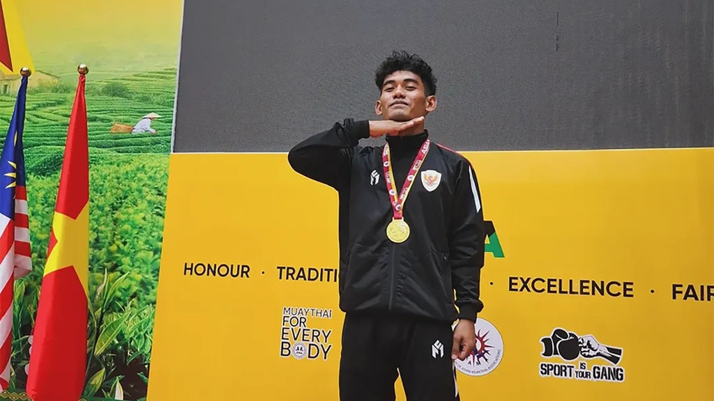 Profil Dimas Lukito, Juara Asia Muaythai 2025 Viral di Medsos Profil Dimas Lukito, Juara Asia Muaythai 2025 Viral di Medsos