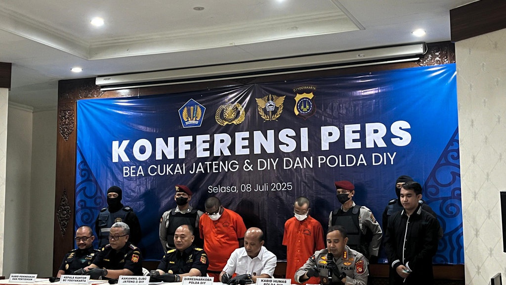 Bea Cukai & Polda DIY Gagalkan Penyelundupan Sabu di YIA Bea Cukai & Polda DIY Gagalkan Penyelundupan Sabu di YIA