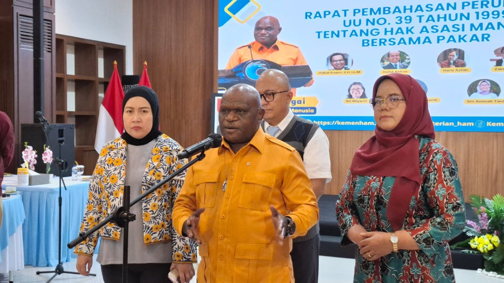 Pigai soal Pelanggar HAM: Dulu State Actors yang Digaji Negara Pigai soal Pelanggar HAM: Dulu State Actors yang Digaji Negara