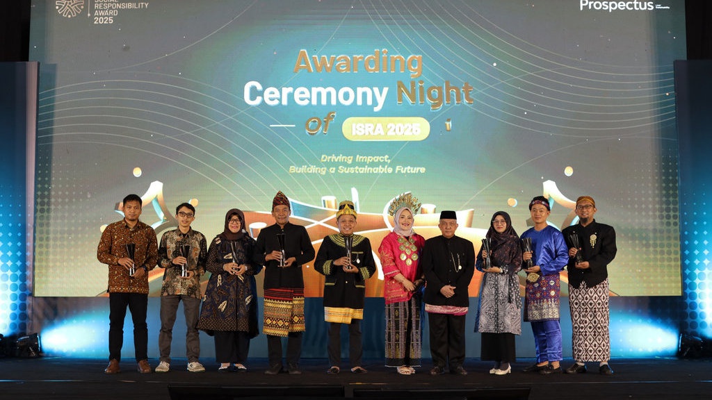 Awarding Night ISRA 2025 Apresiasi Para Penggerak Keberlanjutan