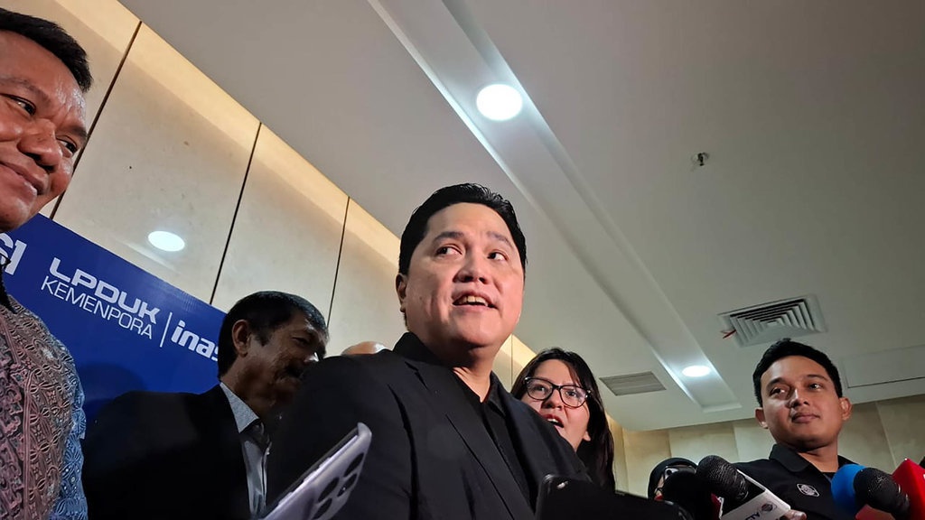 Jabat Ketum PSSI, Erick Thohir: Jumlah Pelatih Naik 49 Persen Jabat Ketum PSSI, Erick Thohir: Jumlah Pelatih Naik 49 Persen