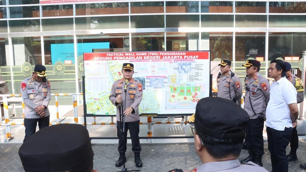Polisi Kerahkan 1.658 Personel Amankan Sidang Vonis Hasto