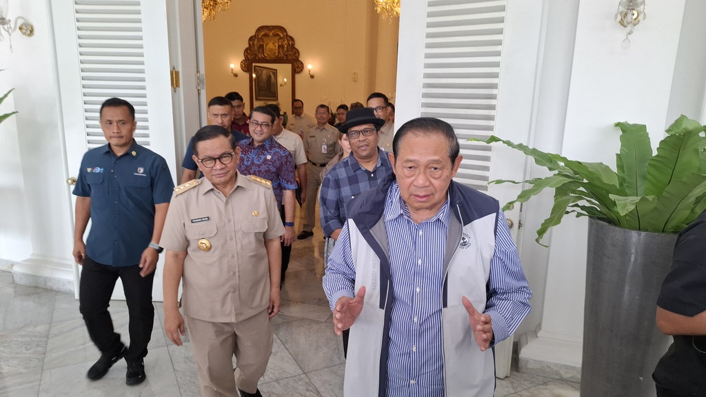 SBY Sebut Kondisi Kesehatannya Membaik Setelah Keluar dari RS SBY Sebut Kondisi Kesehatannya Membaik Setelah Keluar dari RS