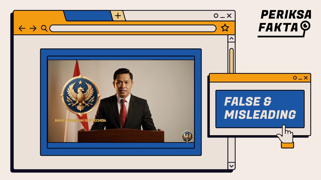 Hoaks Badan Pengawas Judi Slot Indonesia Resmi Dibentuk Hoaks Badan Pengawas Judi Slot Indonesia Resmi Dibentuk