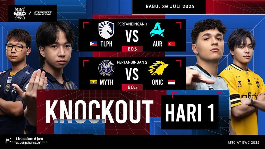 Klasemen EWC 2025 Usai Hasil Final MSC MLBB 2025 Liquid Juara Klasemen EWC 2025 Usai Hasil Final MSC MLBB 2025 Liquid Juara