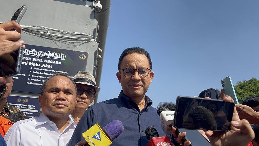 Anies ke Rutan Cipinang usai Pengumuman Abolisi Tom Lembong Anies ke Rutan Cipinang usai Pengumuman Abolisi Tom Lembong