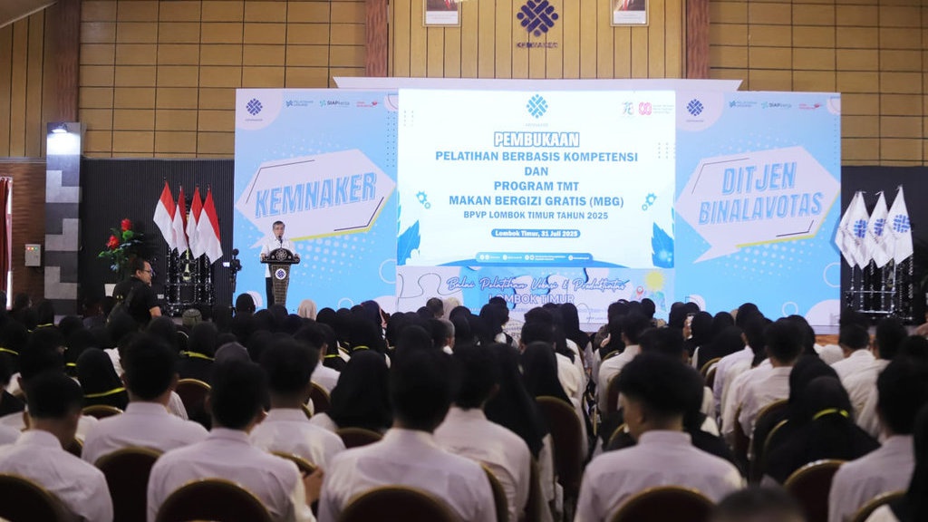 Dukung MBG, Kemnaker Latih 256 SDM di Lombok Timur