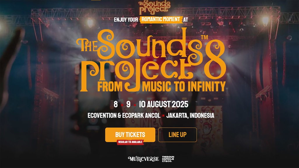 Rundown The Sounds Project 2025, Info Open Gate dan Lokasi