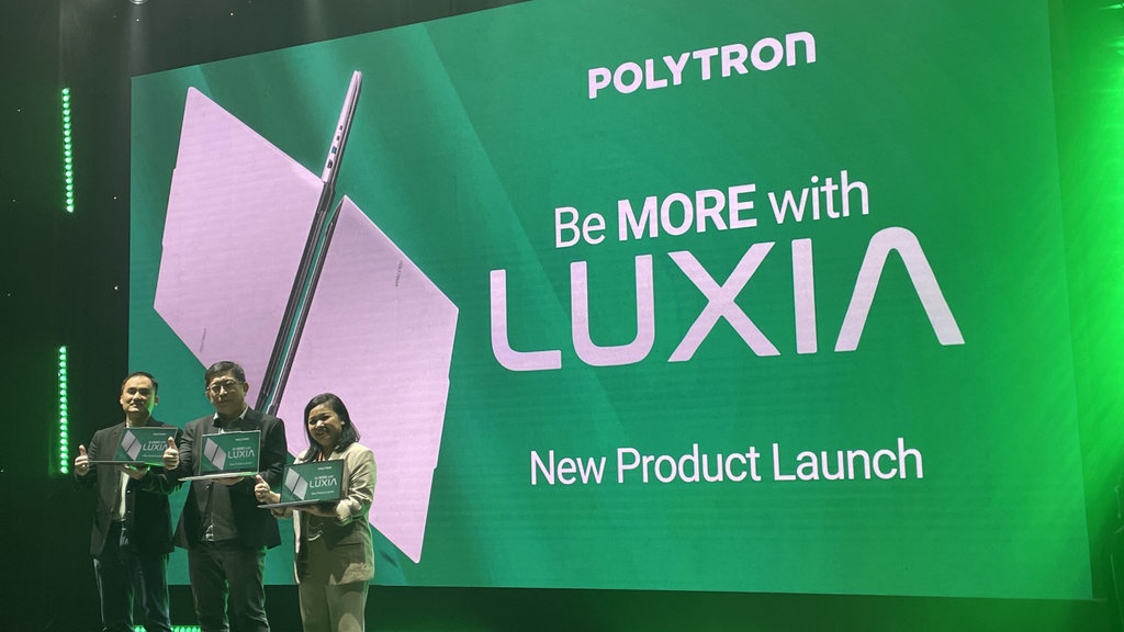 Polytron Resmi Luncurkan Laptop Pertamanya, Luxia Series