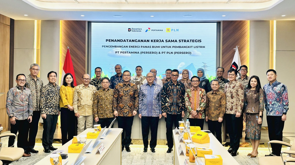 Danantara Gabungkan Operasional PLTP Milik Pertamina dan PLN