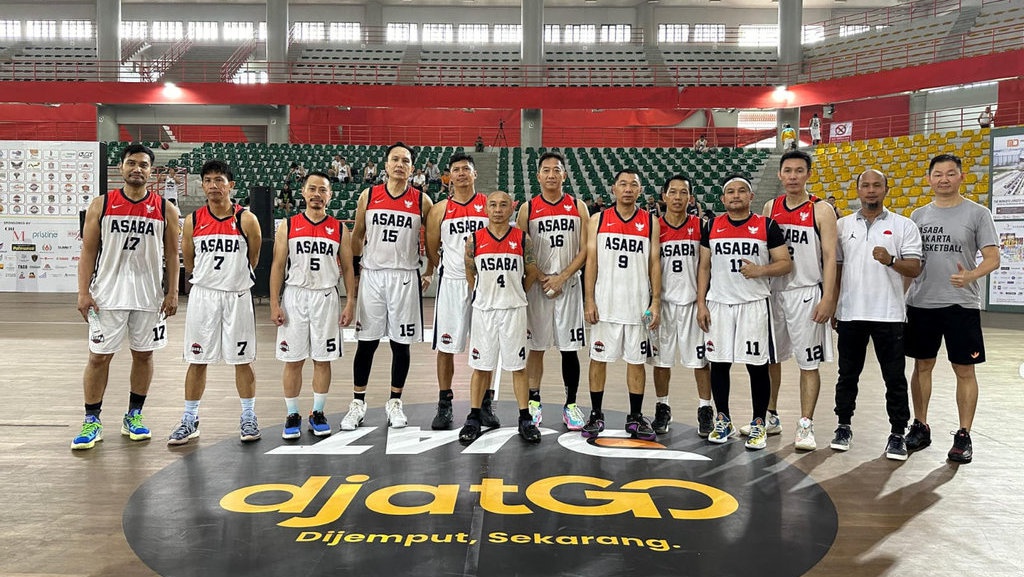 Asaba Jakarta Jadi Tuan Rumah Turnamen Basket Veteran Asean 2025