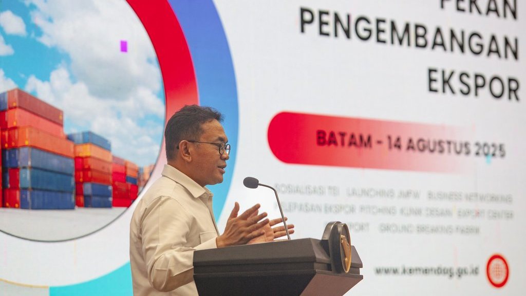 Mendag Bidik Transaksi Rp273,4 T di Trade Expo Indonesia 2025