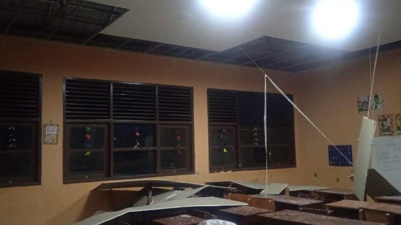 Rumah & Gedung Perkantoran di Karawang Rusak Akibat Gempa Bekasi