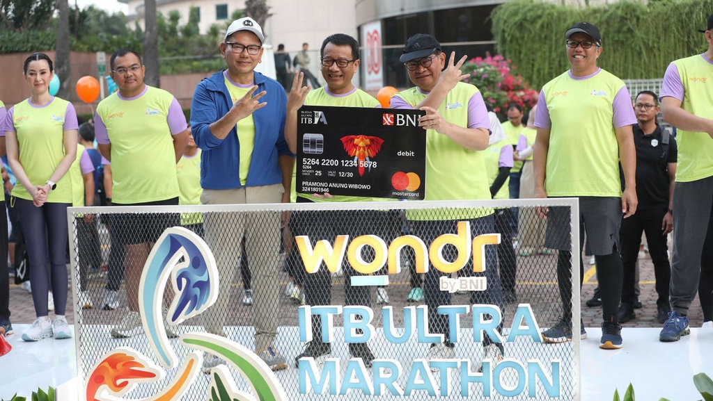 BNI-ITB Gelar Community Run Menuju wondr ITB Ultra Marathon 2025