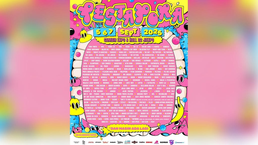 Update Jadwal Pestapora 2025 Day 1-3 Terbaru, Mulai Jam 8 Pagi Update Jadwal Pestapora 2025 Day 1-3 Terbaru, Mulai Jam 8 Pagi