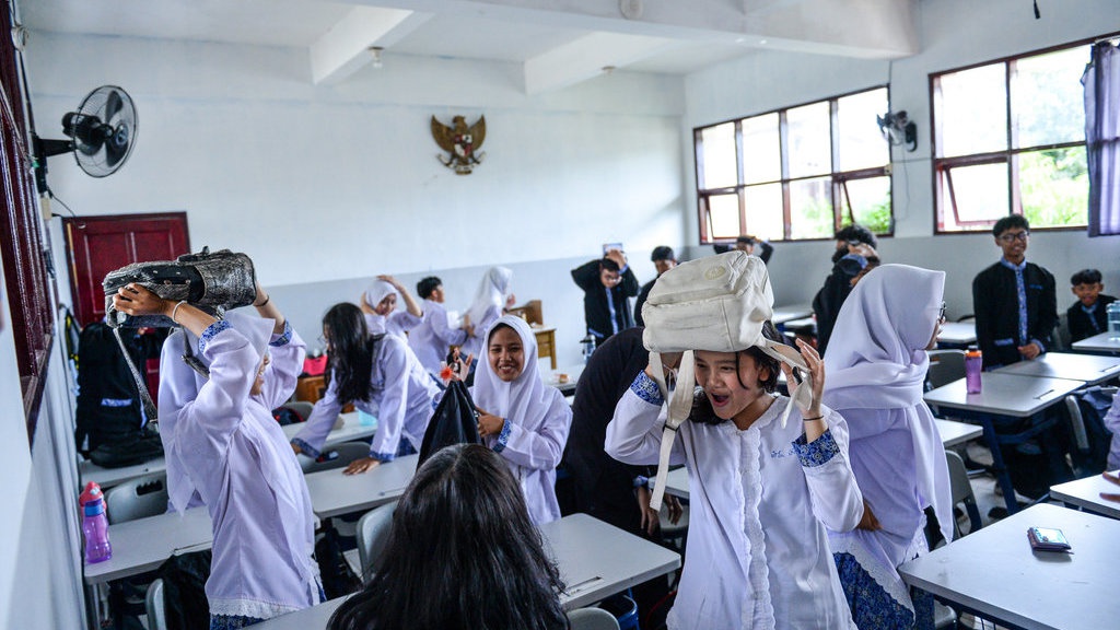 Antisipasi Sesar Lembang, BPBD Bandung Simulasi Mitigasi Bencana