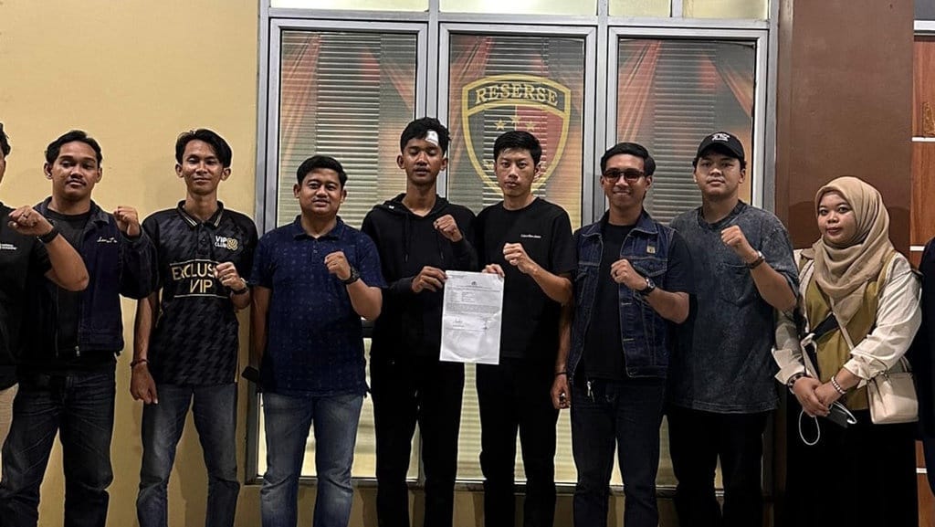 Jadi Korban Kekerasan Aparat, Mahasiswa Lapor Polresta Pontianak Jadi Korban Kekerasan Aparat, Mahasiswa Lapor Polresta Pontianak