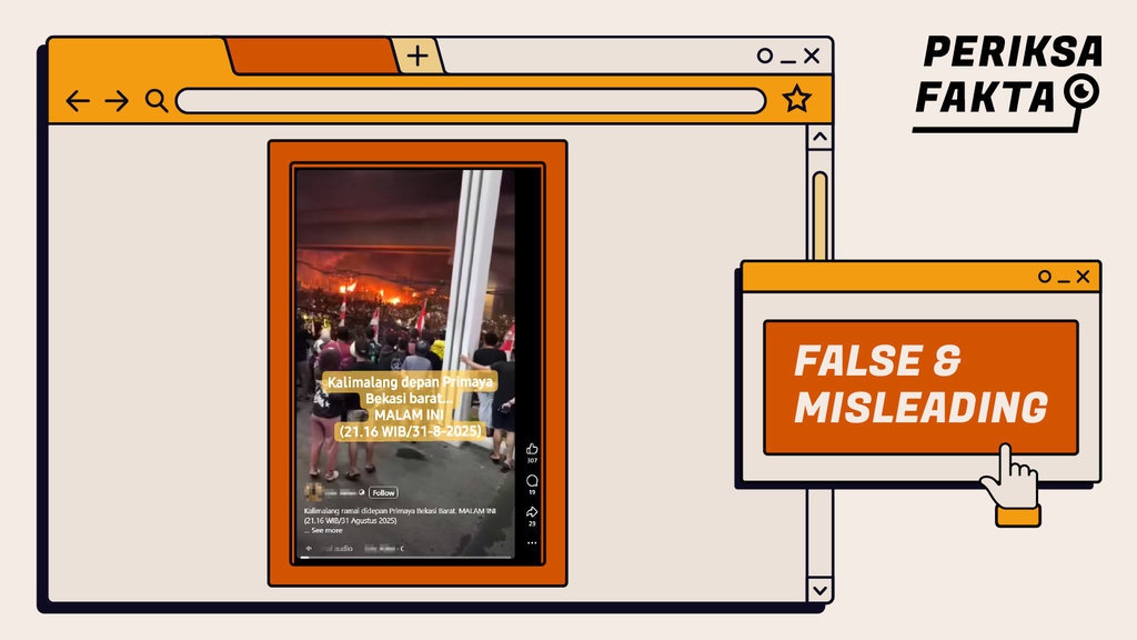 Tidak Benar Video Ricuh di Kalimalang, Bekasi Tidak Benar Video Ricuh di Kalimalang, Bekasi