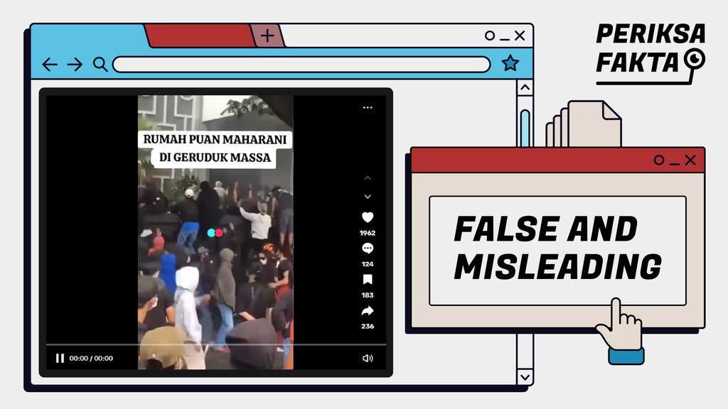 Video Lawas Diklaim sebagai Aksi Penjarahan di Rumah Puan Video Lawas Diklaim sebagai Aksi Penjarahan di Rumah Puan