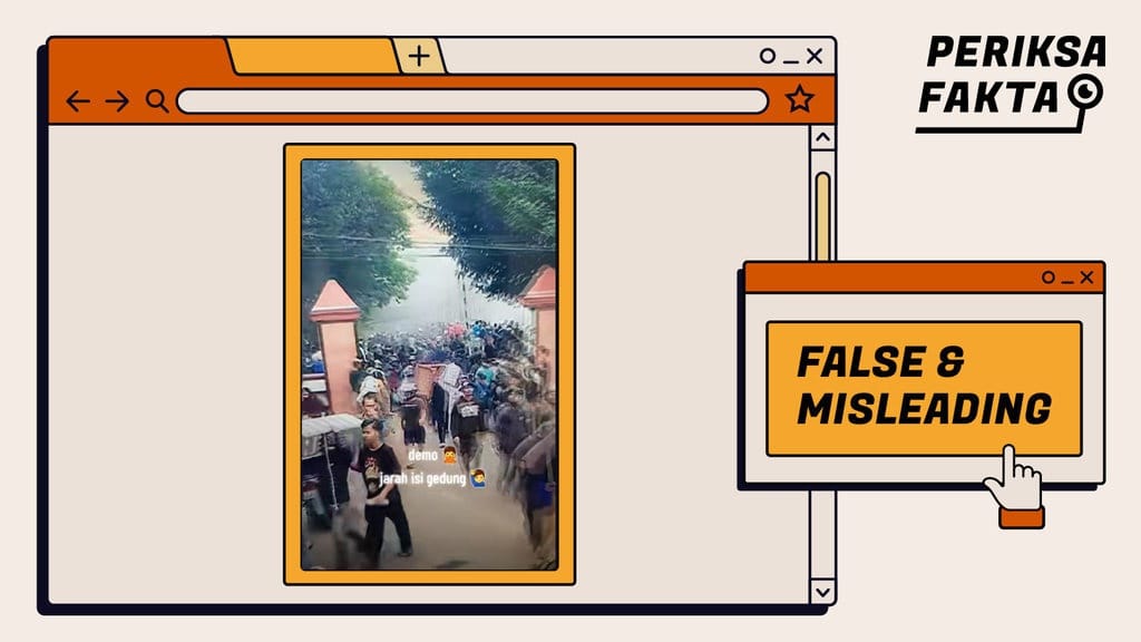 Hoaks Video Penjarahan Gedung DPR RI